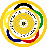 2025 European Shooting Championship Juniors Logo