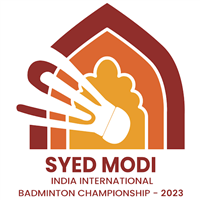 2023 BWF Badminton World Tour - Syed Modi India International Logo