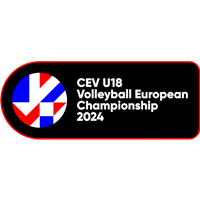 2024 European Volleyball Championship U18 Men Logo