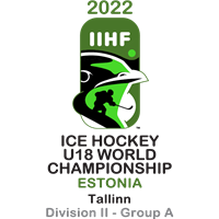 2022 Ice Hockey U18 World Championship - Division II A Logo
