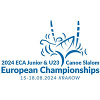 2024 European Canoe Slalom Junior and U23 Championships Logo