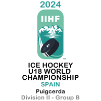 2024 Ice Hockey U18 World Championship - Division II B Logo