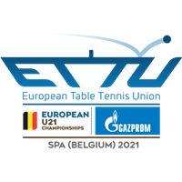 2021 European Table Tennis U21 Championships Logo