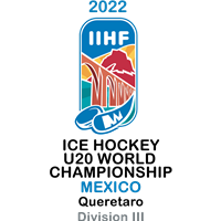 2022 Ice Hockey U20 World Championship - Division III Logo