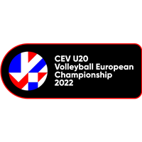 2022 European Volleyball Championship U20 Men Logo