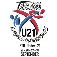 2022 European Taekwondo Under 21 Championships Logo