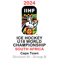 2024 Ice Hockey U18 World Championship - Division III B Logo