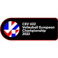 2022 European Volleyball Championship U22 Men Logo