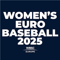 2025 European Baseball Championship Women Logo