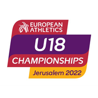 2022 European Athletics U18 Championships Logo