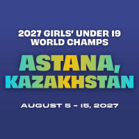 2027 FIVB Volleyball World U19 Girls Championship Logo