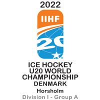 2022 Ice Hockey U20 World Championship - Division I A Logo