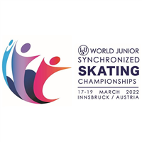 2022 World Junior Synchronized Skating Championships Logo