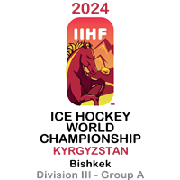 2024 Ice Hockey World Championship - Division III A Logo