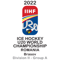 2022 Ice Hockey U20 World Championship - Division II A Logo