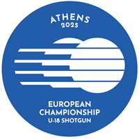2025 European Shooting Championship Juniors - Shotgun U-18 Logo
