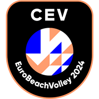 2024 Beach Volleyball European Championships Logo
