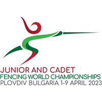 2023 Fencing Cadet And Junior World Championships Logo