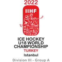 2022 Ice Hockey U18 World Championship - Division III A Logo