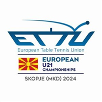 2024 European Table Tennis U21 Championships Logo