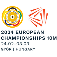 2024 European Shooting Championships - 10 m Logo