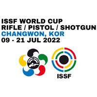 2022 ISSF Shooting World Cup - Rifle / Pistol / Shotgun Logo