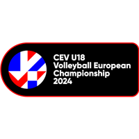 2024 European Volleyball Championship U18 Women Logo