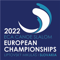 2022 European Canoe Slalom Championships Logo