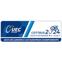 2024 European Track Cycling Junior Championships Logo