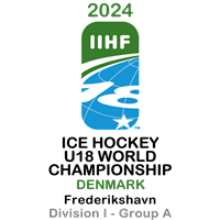 2024 Ice Hockey U18 World Championship - Division I A Logo