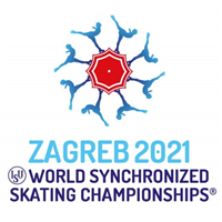 2021 World Synchronized Skating Championships Logo