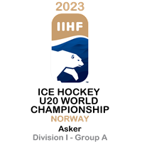 2023 Ice Hockey U20 World Championship - Division I A Logo