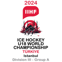 2024 Ice Hockey U18 World Championship - Division III A Logo