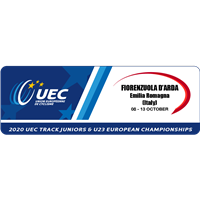 2020 European Track Cycling Junior Championships Logo