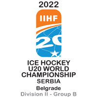 2022 Ice Hockey U20 World Championship - Division II B Logo