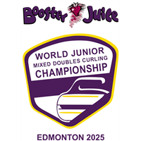 2025 World Junior Mixed Doubles Curling Championships Logo