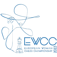 2023 European Individual Women Chess Championship Logo