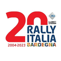 2023 World Rally Championship - Rally Italia Sardegna Logo