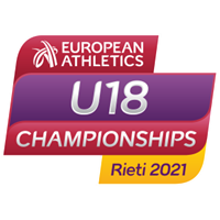 2021 European Athletics U18 Championships Logo