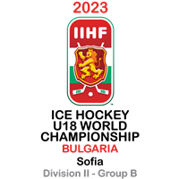 2023 Ice Hockey U18 World Championship - Division II B Logo