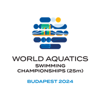 2024 World Swimming Championships 25 m Logo