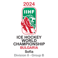 2024 Ice Hockey World Championship - Division II B Logo
