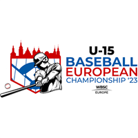 2023 European Baseball Championship - U15 Logo