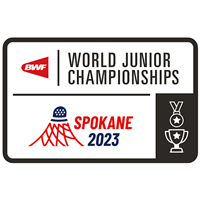 2023 BWF Badminton World Junior Championships Logo