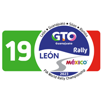 2023 World Rally Championship - Rally Guanajuato México Logo