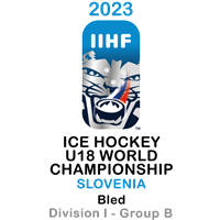2023 Ice Hockey U18 World Championship - Division I B Logo