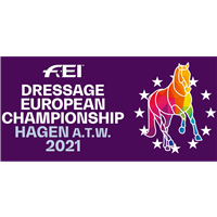 2021 Equestrian European Championships - Dressage Logo