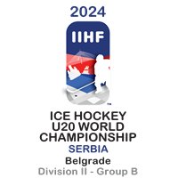 2024 Ice Hockey U20 World Championship - Division II B Logo