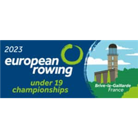 2023 European Rowing U19 Championships Logo