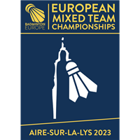 2023 European Team Badminton Championships Logo